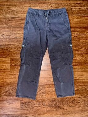 Men's Black Cargo Pants - Casual Utility Style
